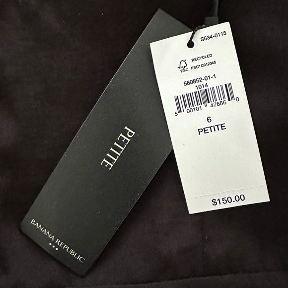 NWT Beautiful Banana Republic Maxi Dress Size 6P - Picture 5 of 14